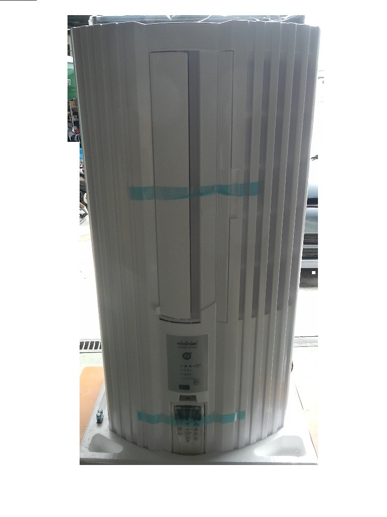 ☆売切り☆未使用☆トヨトミ 窓用ルームエアコン TIW-A180K-W☆2020年  