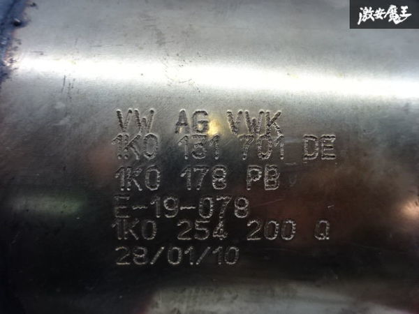 純正 ワーゲン 1KCAX ゴルフ6 触媒 キャタライザー コンバーター コア 単体 棚2Q12 触媒 キャタライザー ゴルフ キャタライザー1K0131701DE 触媒・ショクバイ 「触媒」(フォルクスワーゲン用)(自動車メーカー
