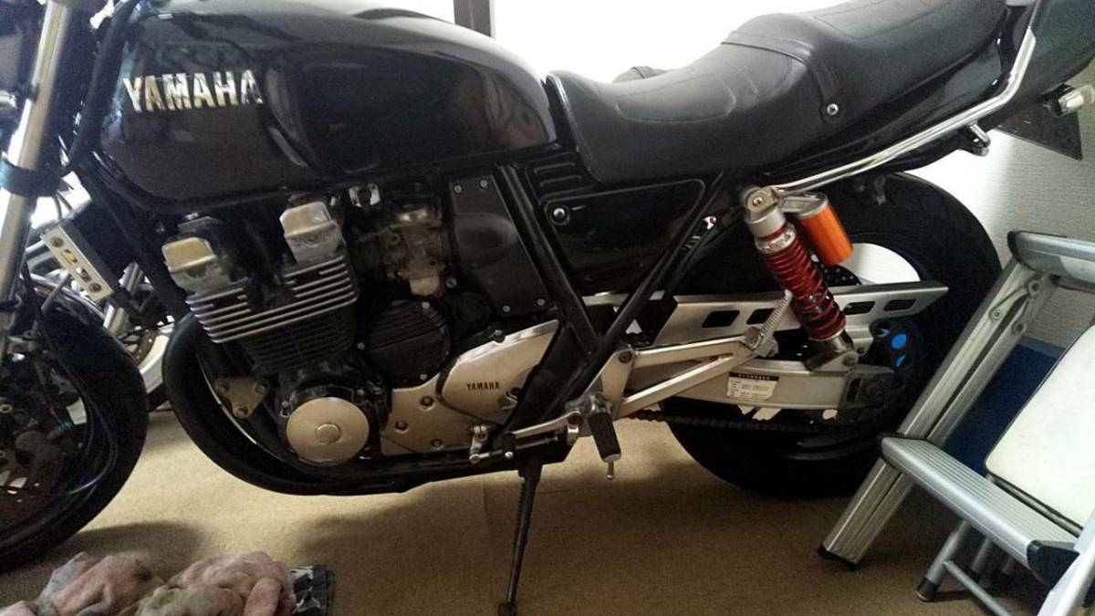 XJR400 タンデムバー 4HM オリジナル ドレスアップ | メッキ REDSTAGE 