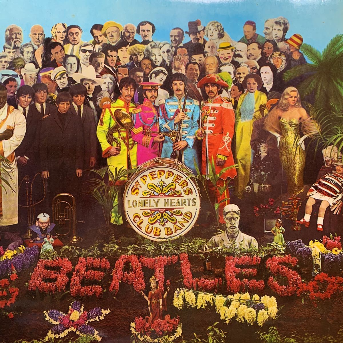 【大人気，限定セール】 LP 高音質 ドイツ盤 The Beatles Sgt. Pepper's Lonley Hearts Club Band SHZE 401 HOR ZU ロゴ2個入 ブルー ODEON EMI レコード(SGT. PEPPER'S LONELY HEARTS CLUB BAND)｜売買されたオークション情報、yahooの商品情報を B