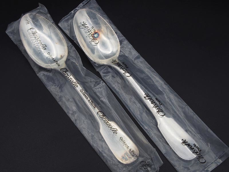 工芸品 Christofle クリストフル アメリカ カトラリー7本セット