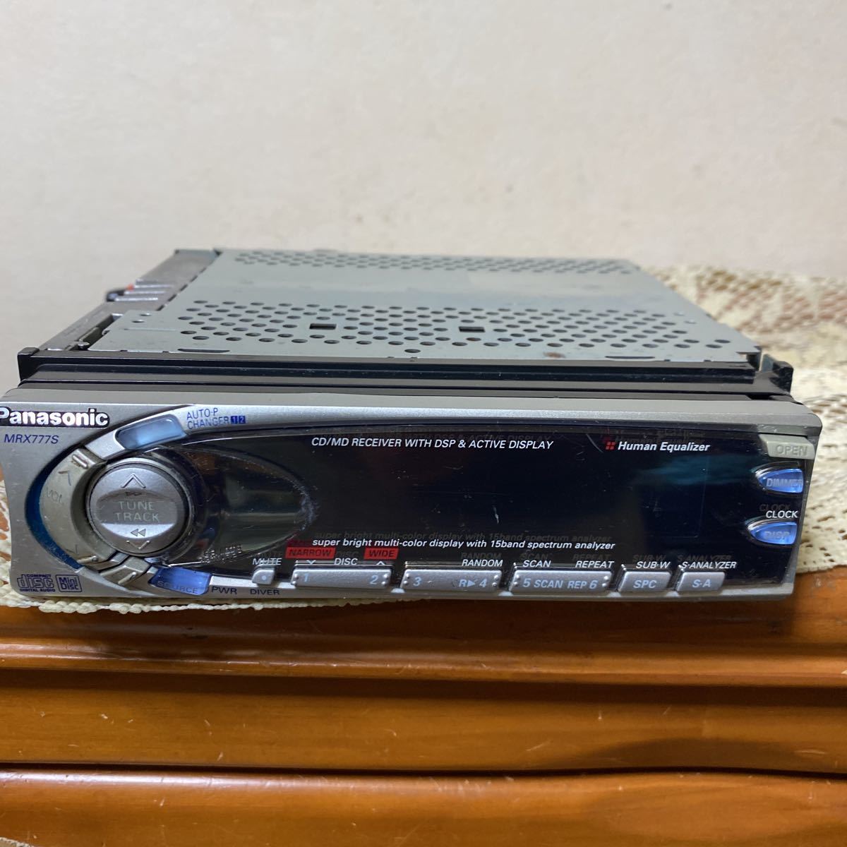 Panasonic CD MD Audio Receiver System Used] | (CD⁄MD : Personal 