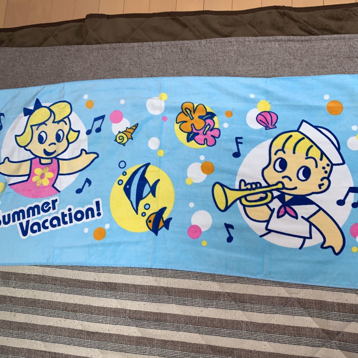 新品 オサムグッズ バスタオル レア osamu goods ハラダオサムはらだ