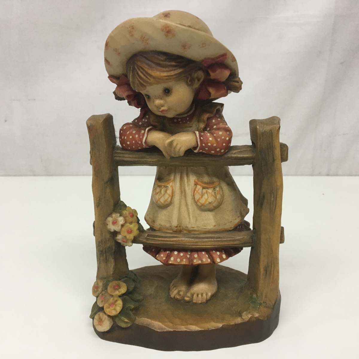 2000体限定生産品　ANRI木彫り人形アンリ人形　サラ　ケイ 大阪市内 引取歓迎☆【18500】