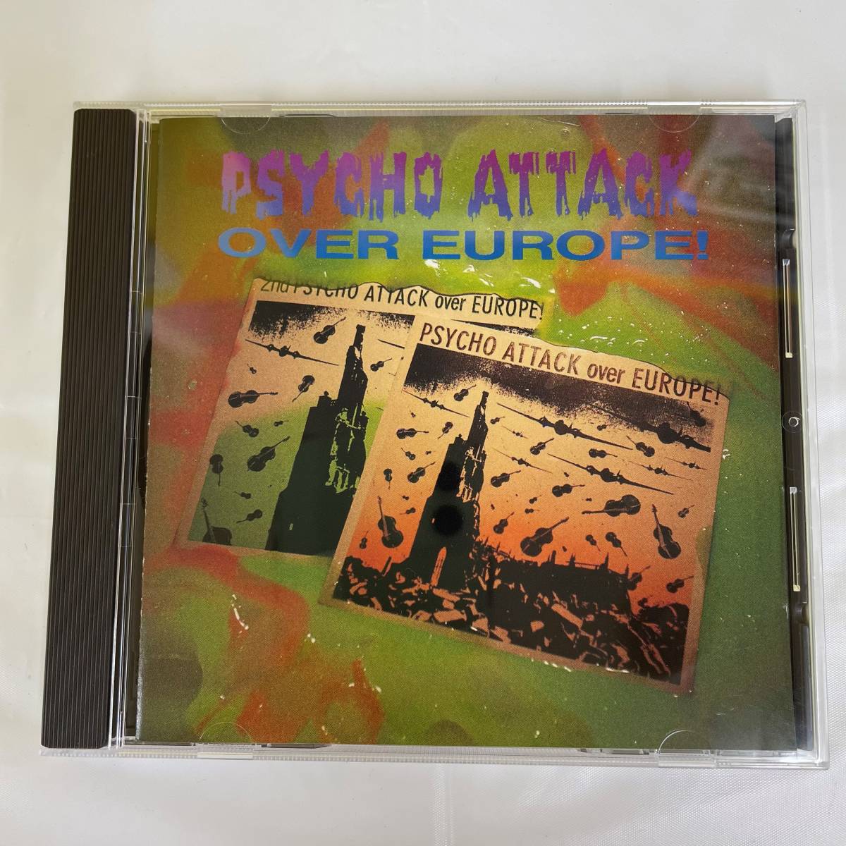 Psycho Attack Over Europe – (LP, | Vinyl Various ! Compilation 2nd