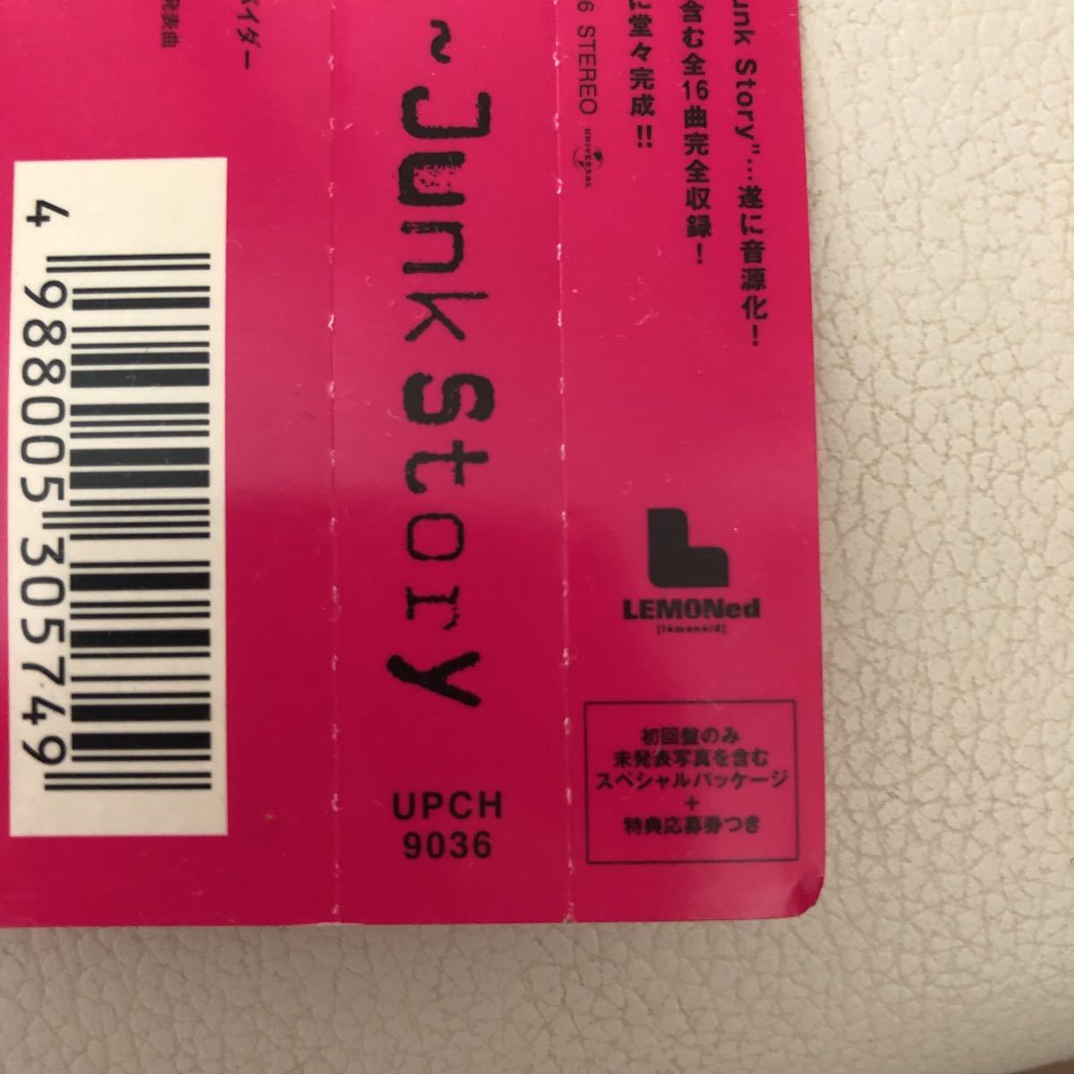 HIDE SINGLES JUNK STORY 初回盤　X JAPAN BEST _4