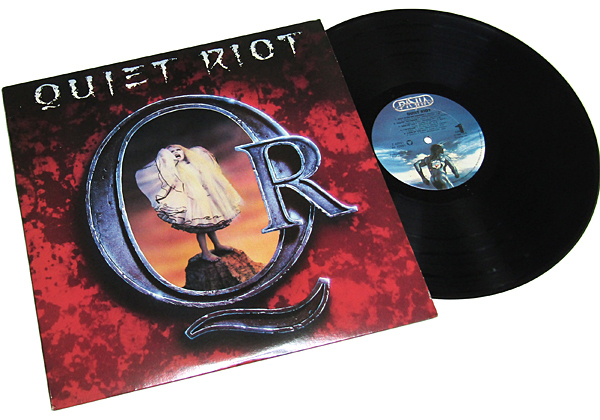 Quiet Riot Cbs LP QUIET RIOT 1988年 US PASHA CBS OZ 40981 クワイエット ライオット Carlos Cavazo ...