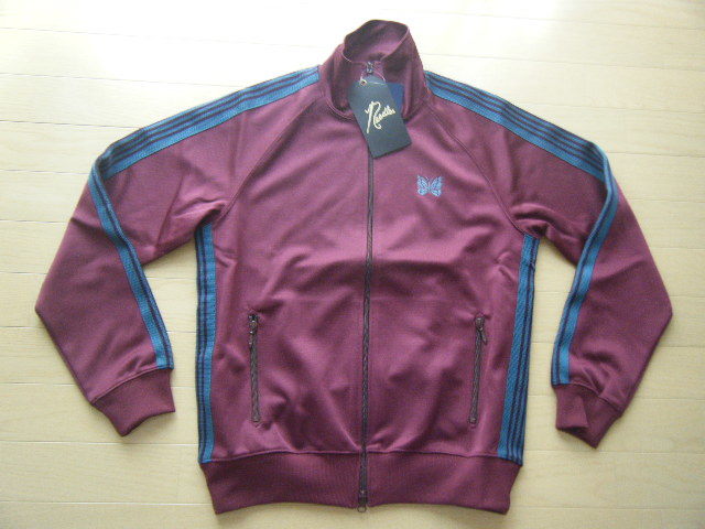 NEEDLES TRACK JACKET POLY SMOOTH bordeaux！ニードルス トラック ジャケット ボルドー ジャージ　ニードルズ