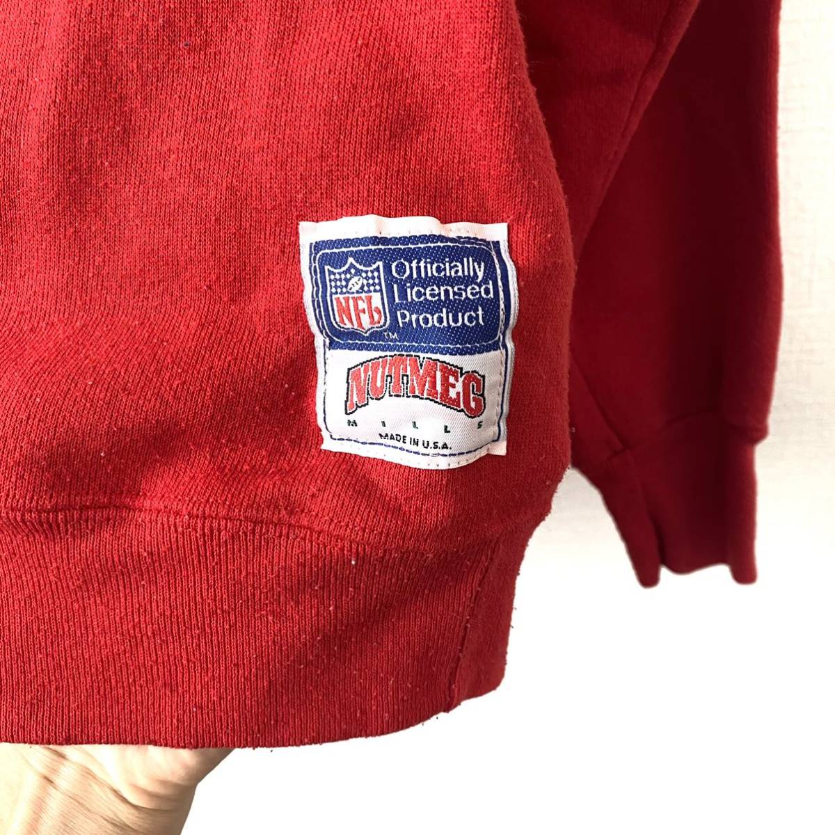 □ビンテージ USA製 NUTMEG NFL SAN FRANCISCO 49ERS スウェット
