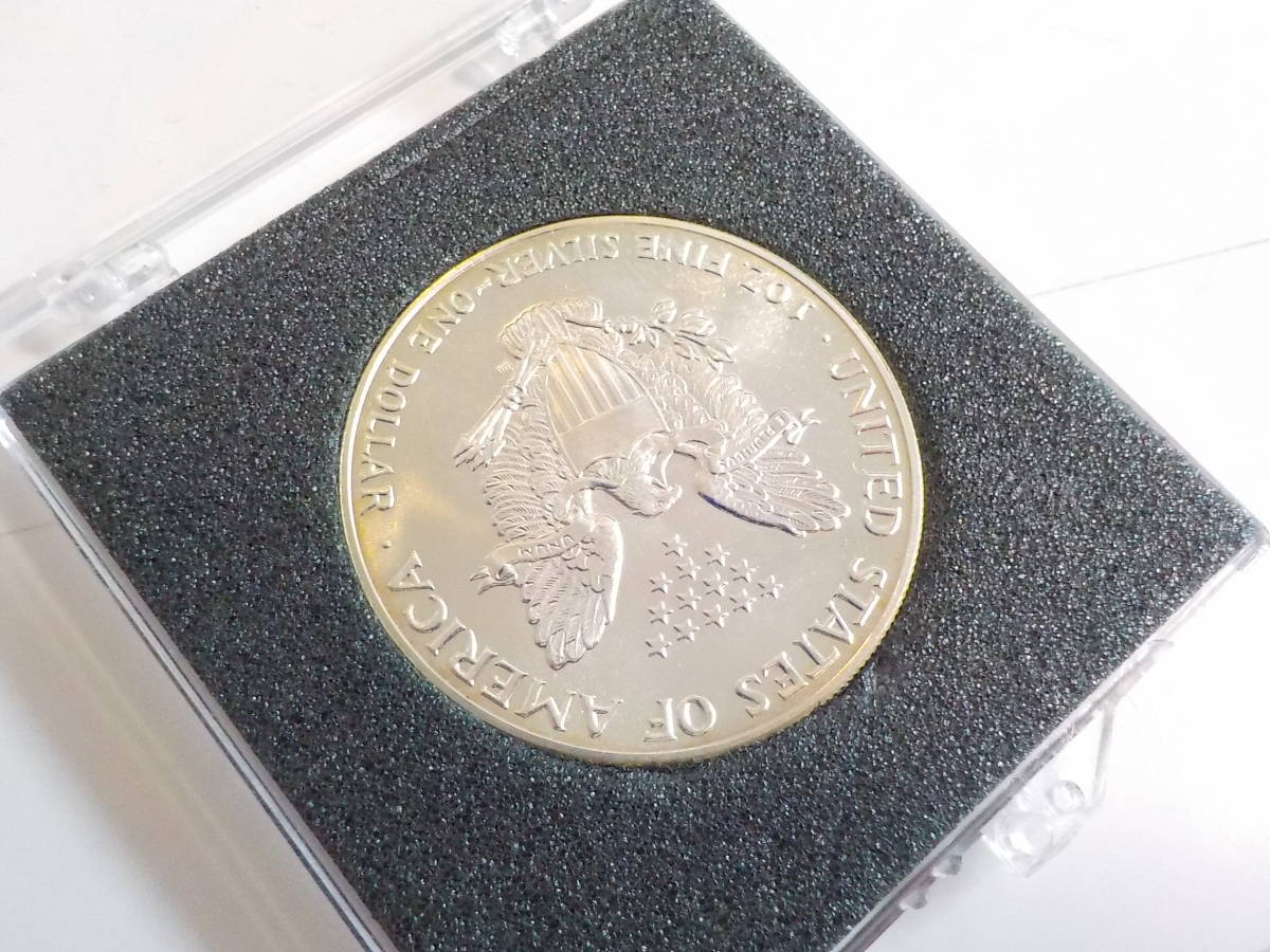 アメリカ 1988 1オンス イーグル銀貨 ほぼミント 売り切り 0
