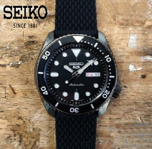 正規品 セイコー5 Seiko 5 Sportsスポーツ自動巻き腕時計メンズウォッチカレンダーミリタリーウレタンベルト男性キャンプ釣り黒色 海外モデル 売買されたオークション情報 Yahooの商品情報をアーカイブ公開 オークファン Aucfan Com