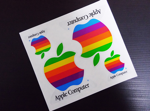 Apple レインボーマーク ロゴ ステッカー 正規品 パソコン 売買されたオークション情報 Yahooの商品情報をアーカイブ公開 オークファン Aucfan Com