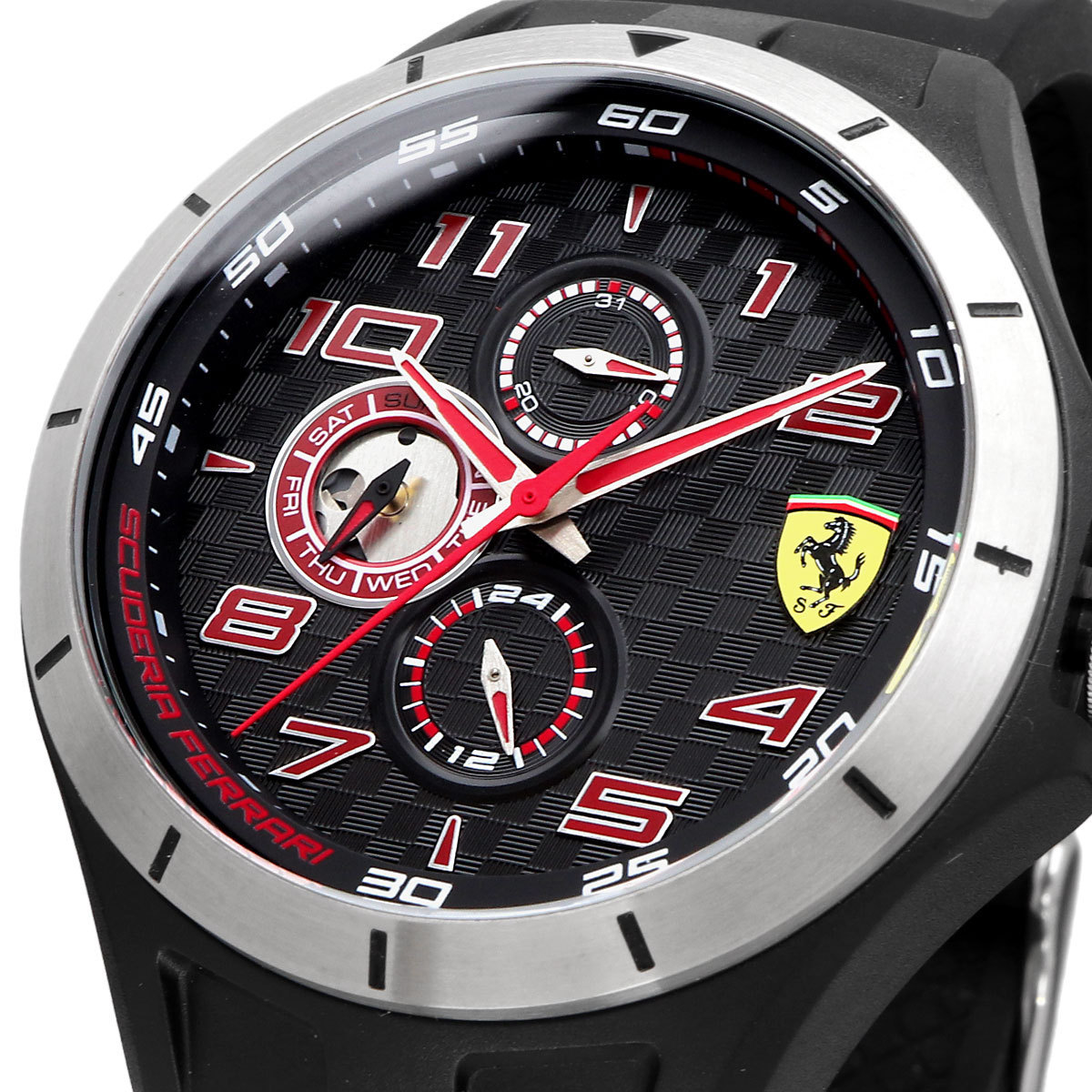 送料無料 新品 腕時計 Scuderia Ferrari スクーデリア・フェラーリ メンズ クオーツ 腕時計 ブラック 0830679 [並行輸入品]