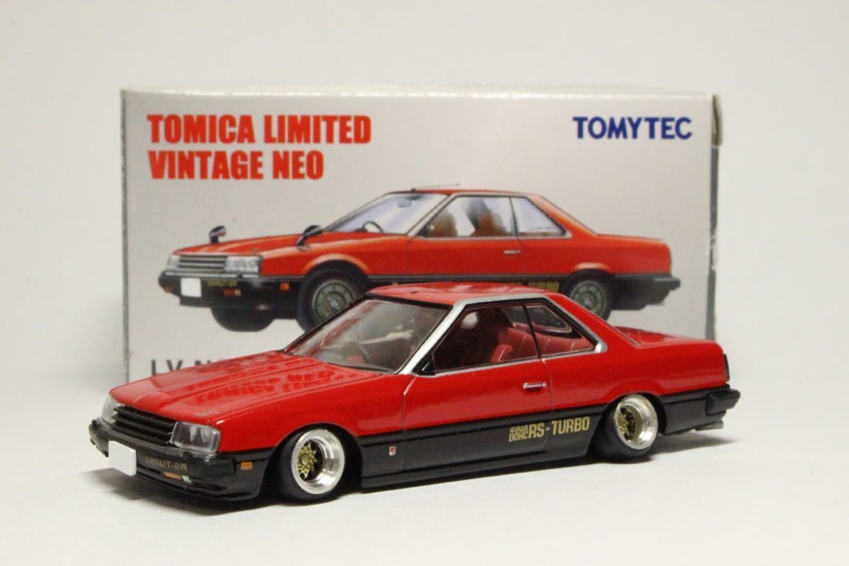 1/64改 LV-n85c 日産 スカイラインRSターボレッド トミカリミテッド
