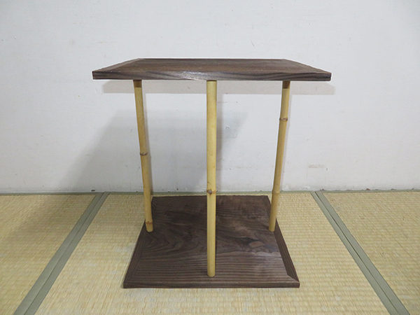 五行棚 玄々斎好写 茶道具 | 玄々斎好写し 焼杉製 小林幸斎作 お棚 焼杉 作 *玄々斎好写* 裏千家*[tan10038]茶道道具棚 &frasl; 棚杉棚 小林幸斎 抹茶と茶道具