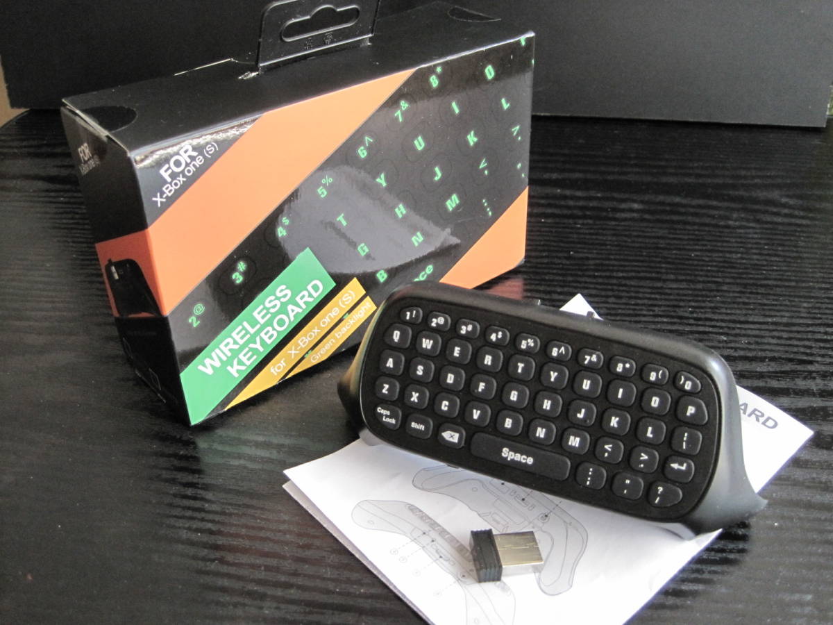 箱付 Xbox One S コントローラ用ワイヤレスキーボード ATiC BG Keyboard Black(アクセサリ、周辺機器)｜売買され ...