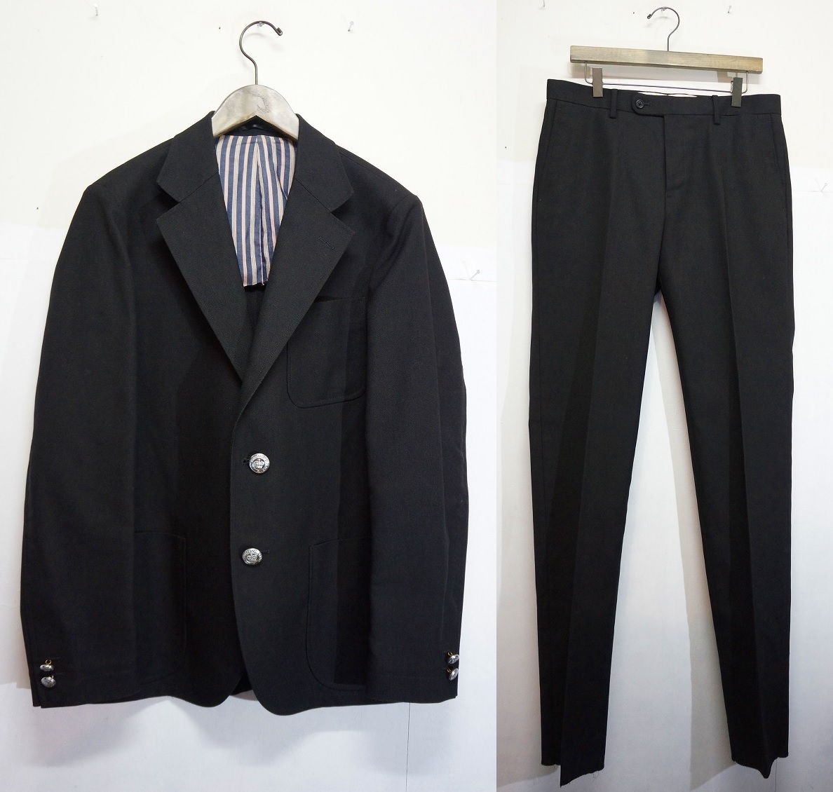 中古・古着通販 TENDERLOIN テンダーロイン The Stylist Japan ザスタイリストジャパン コットン3Bジャケット ブラック サイズ M ブランド・古着通販 トレファク公式 TREFAC FASHION スマホサイト