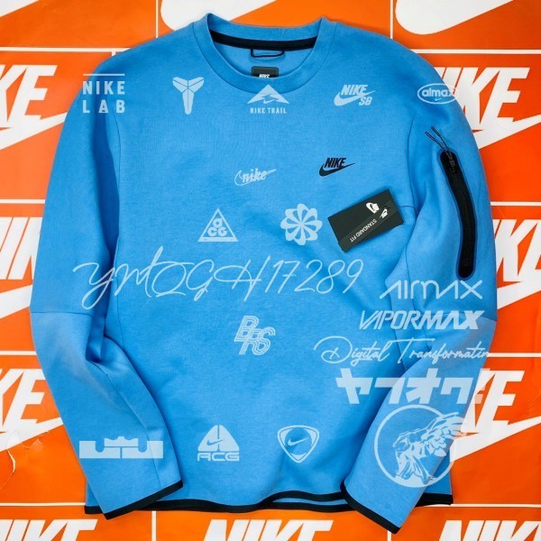 ○新品○NIKE ナイキ TECH FLEECE CREW テック フリース クルー CU4506