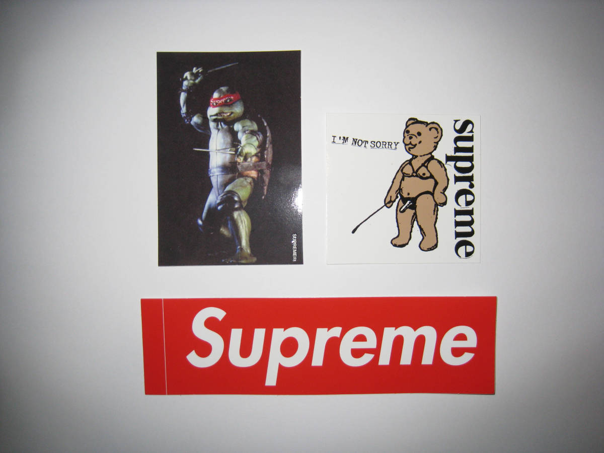 Supreme 21SS Raphael & Not Sorry & Box Logo Sticker / シュプリーム ラファエル ...