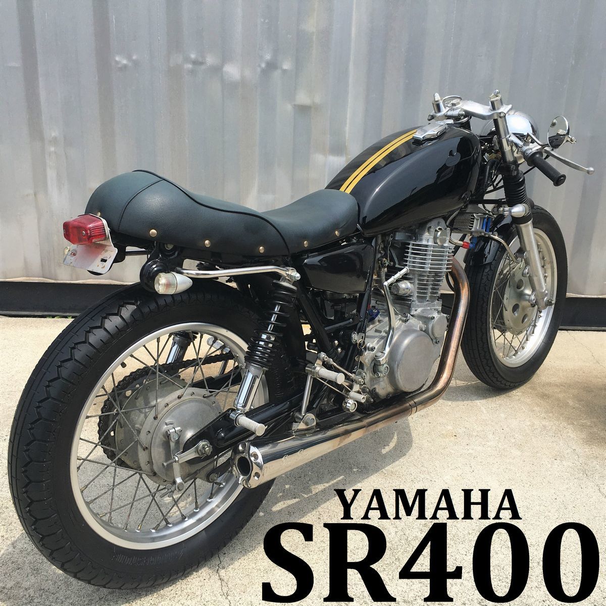 フルカスタム 人馬一体！英国車風カフェレーサー！ BSAタイプアルミ