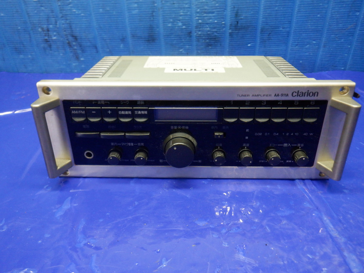 クラリオン Yahoo!オークション - チューナーアンプAA9000A AA-911A 