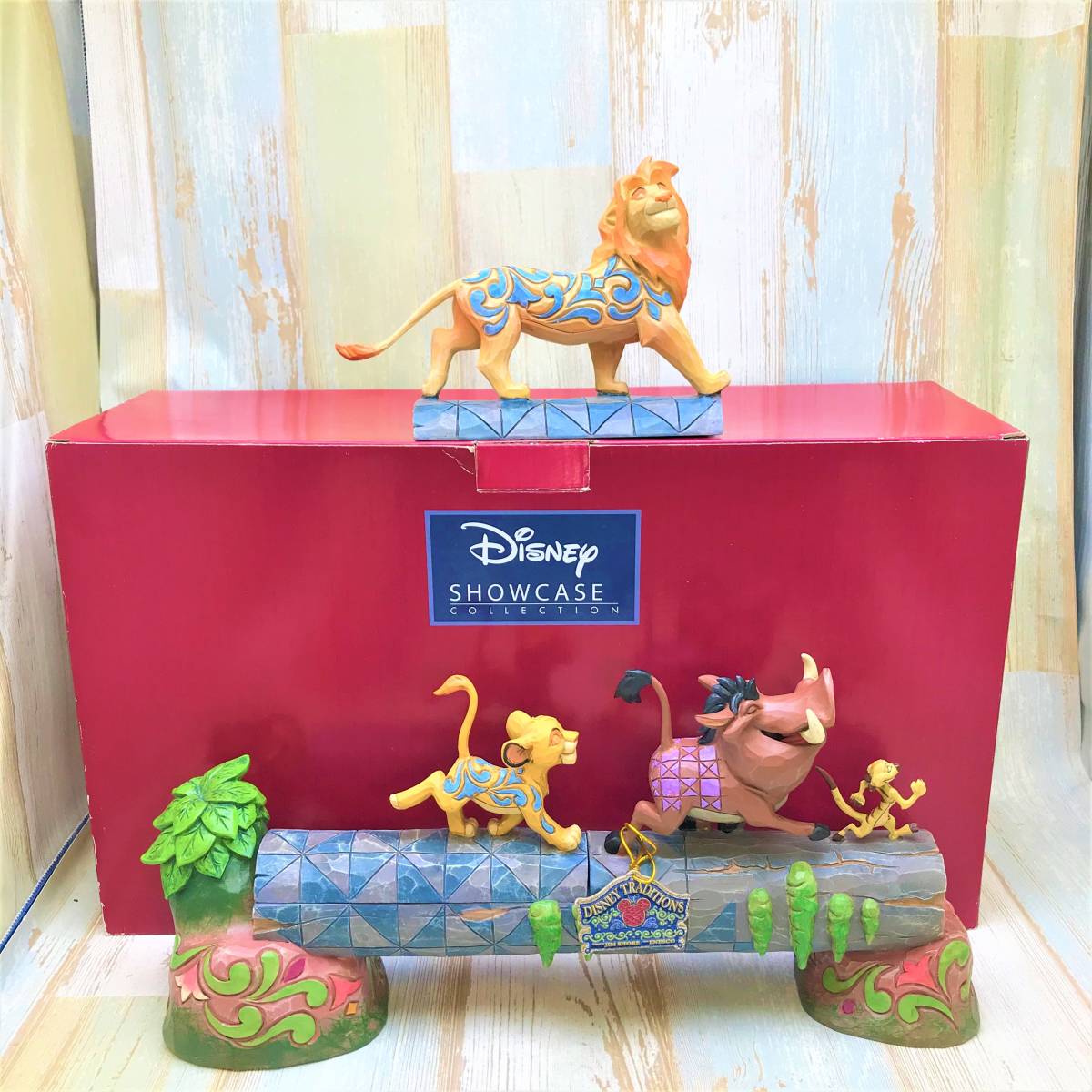プンバァ シンバ ティモン ＆ ライオンキング ジムショア TDL レア 