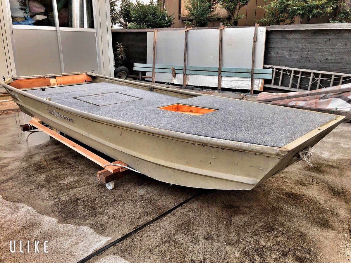 シーニンフ 10ft ジョンボート アルミボート 免許不要（中古】○免許  