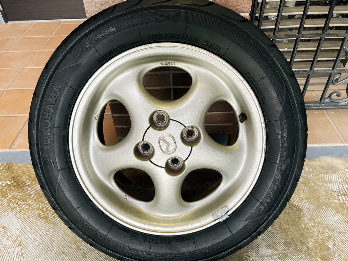 14インチ ホイール 純正 マツダ 純正ホイール NB 1本 単品 NB