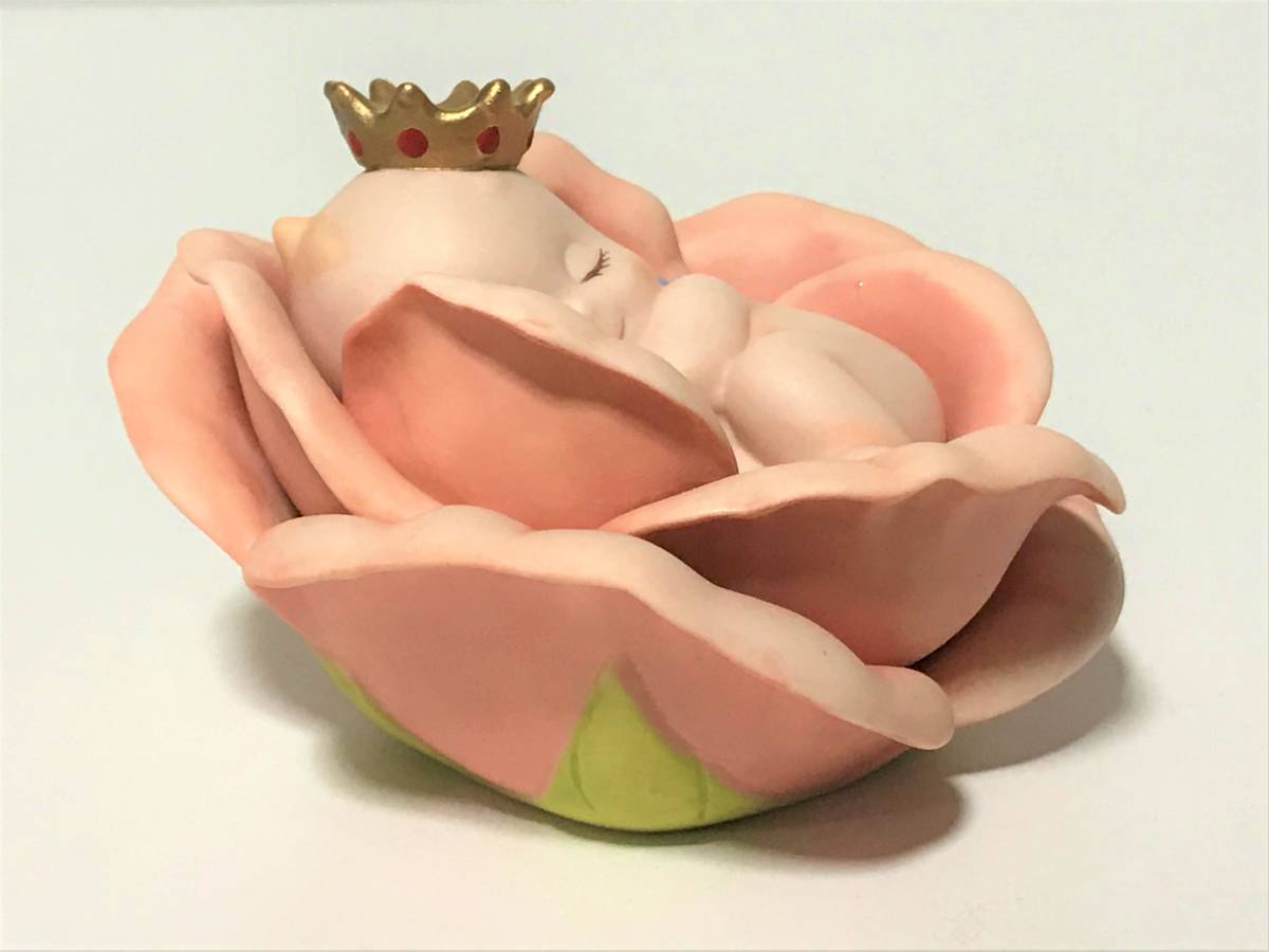 ロイヤルローズ ローズオニール ロイヤルキューピー 加藤工芸 置物 