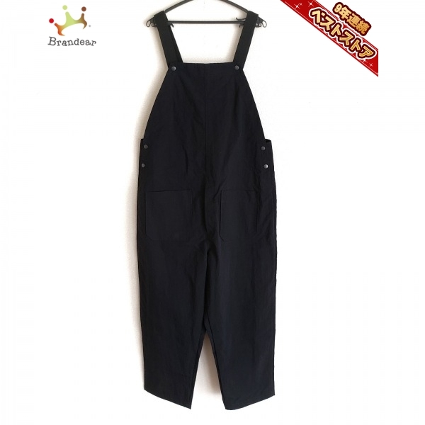 ジョンブル JOHN BULL オールインワン サイズM - 黒 レディース フルレングス ワンピース