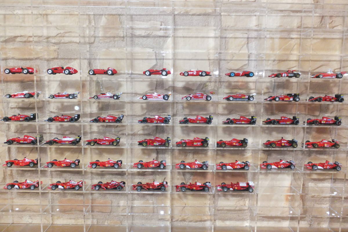 **送料:無料** [Marlboro] マルボロデカール装着　1/64 京商 【フェラーリ F1 フルコンプ 46台】 《新品同様・美品》 M.シューマッハ 