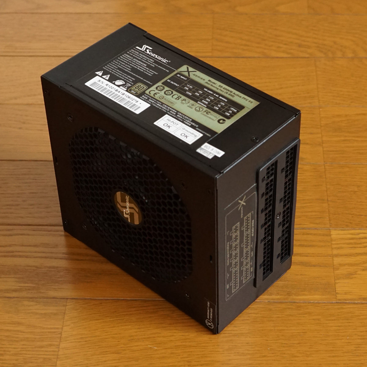 Seasonic シーソニック Ss 650km Xseries Atx電源 650w 80plus Gold認証 Owltech オウルテック 650w 売買されたオークション情報 Yahooの商品情報をアーカイブ公開 オークファン Aucfan Com