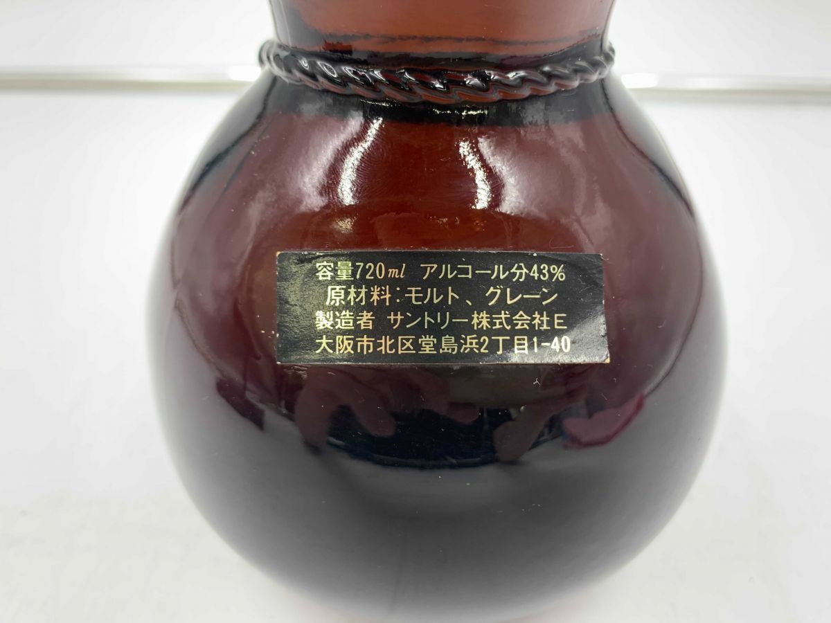 サントリー オールド ひょうたん型ボトル 43% 特級表記 大阪築城400年