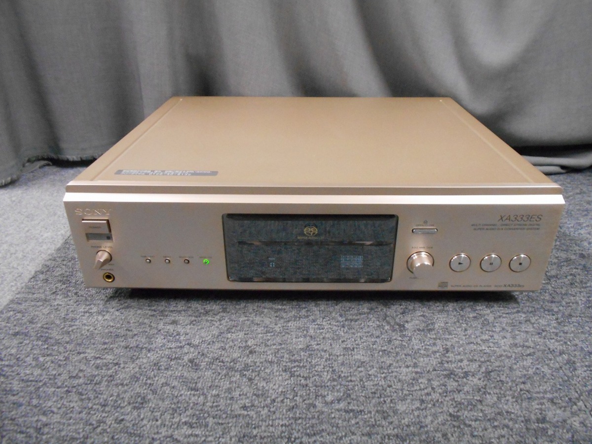 ジャンク】SONY スーパーオーディオCDプレーヤー SCD-XA333ES 【公式通販】