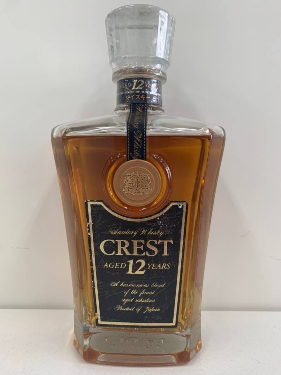 SUNTORY CREST 12年 700ml 2本セット サントリー 【未開栓】SUNTORY