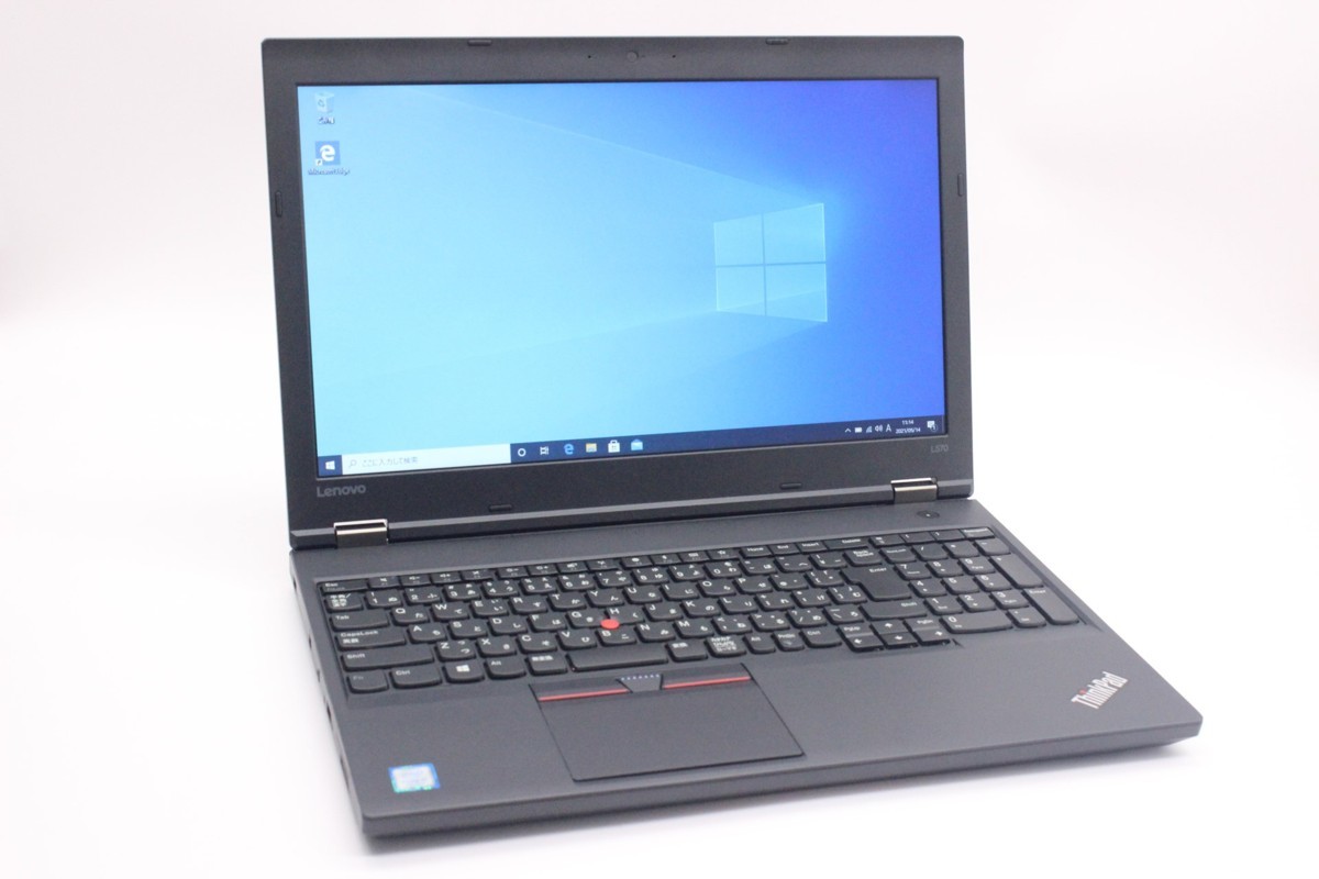 高性能・人気】lenovo / ThinkPad L570 / core i5-7200U@2.50GHz