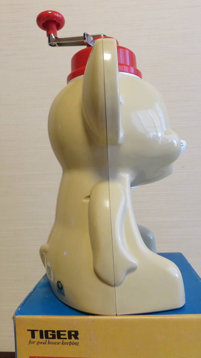未使用に近い☆タイガー きょろきょろジェリー かき氷機 氷削り器 ABL