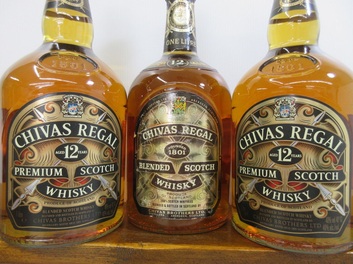 6本セット シーバスリーガル 12年 CHIVAS REGAL 1000ml 40%-43% スコッチ ウイスキー 未開栓 古酒 1円スタート/6-25-8 12年 シーバスリーガル REGAL chivas 1L(1000ml) 700ml｜格安・安いお酒の