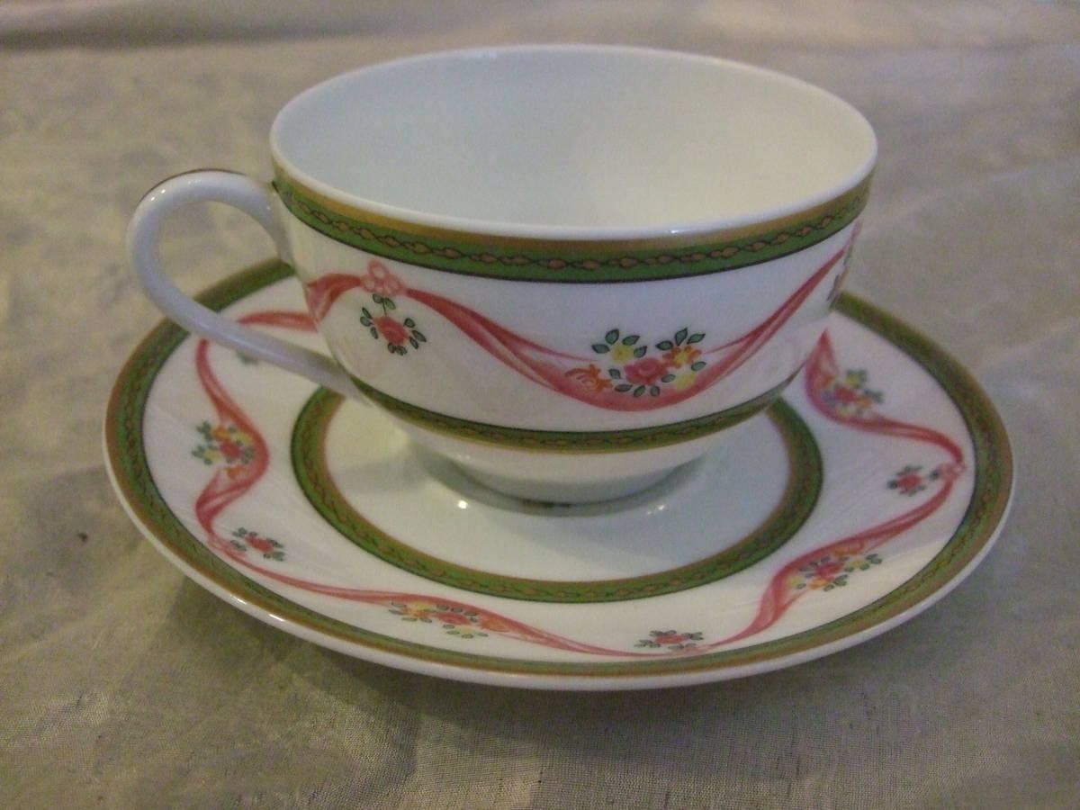 ■LIMOGES リモージュ/HAVILAND Raynaud/金彩/カップ&ソーサー　フランス製　保管品■ リモージュ LIMOGES CASTEL Raynaud LV1-234-A-012-1 H\u0026Co.