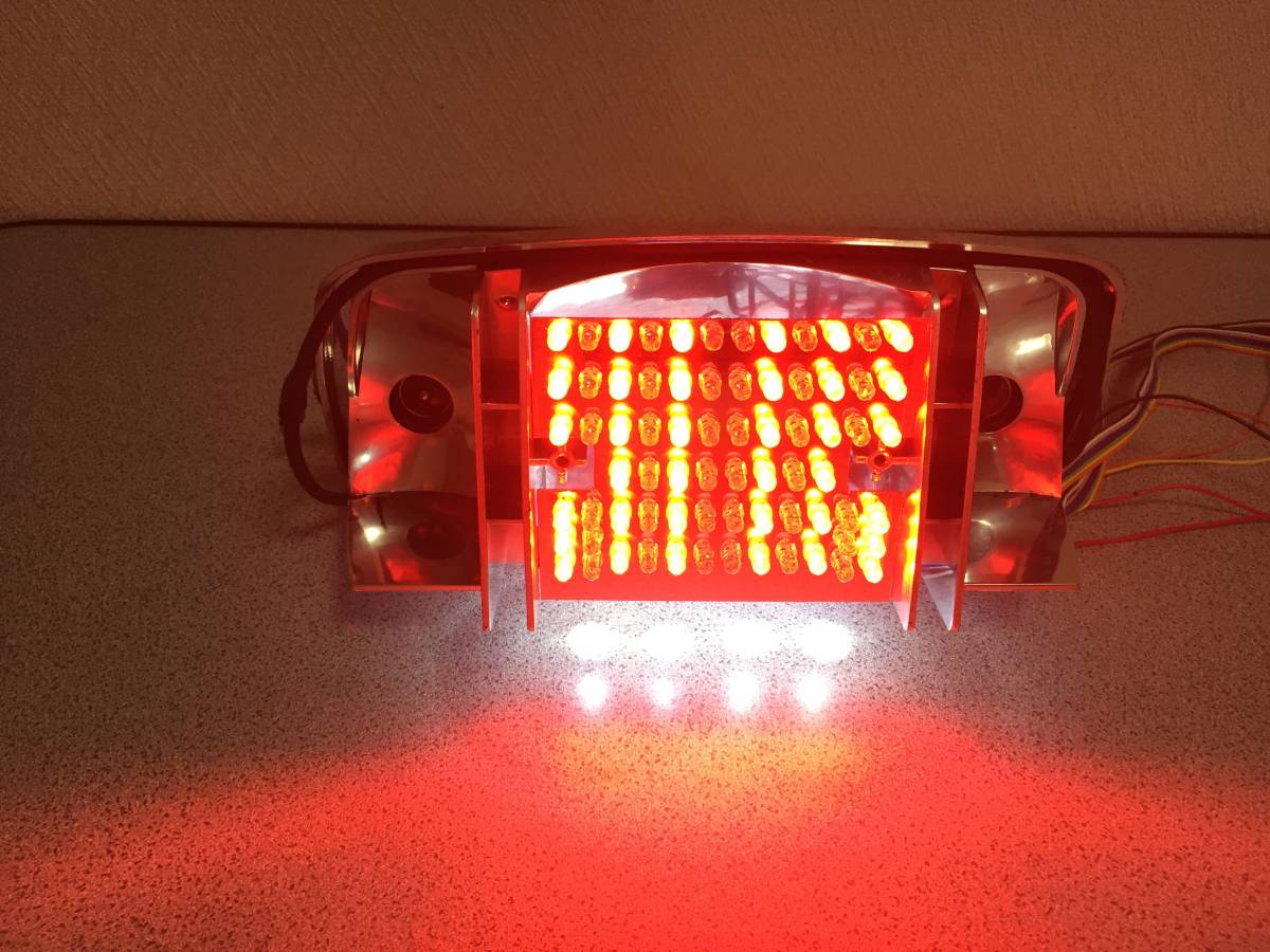 60日保証】CBX400F☆流れるテールランプLEDユニット☆超爆光72発 