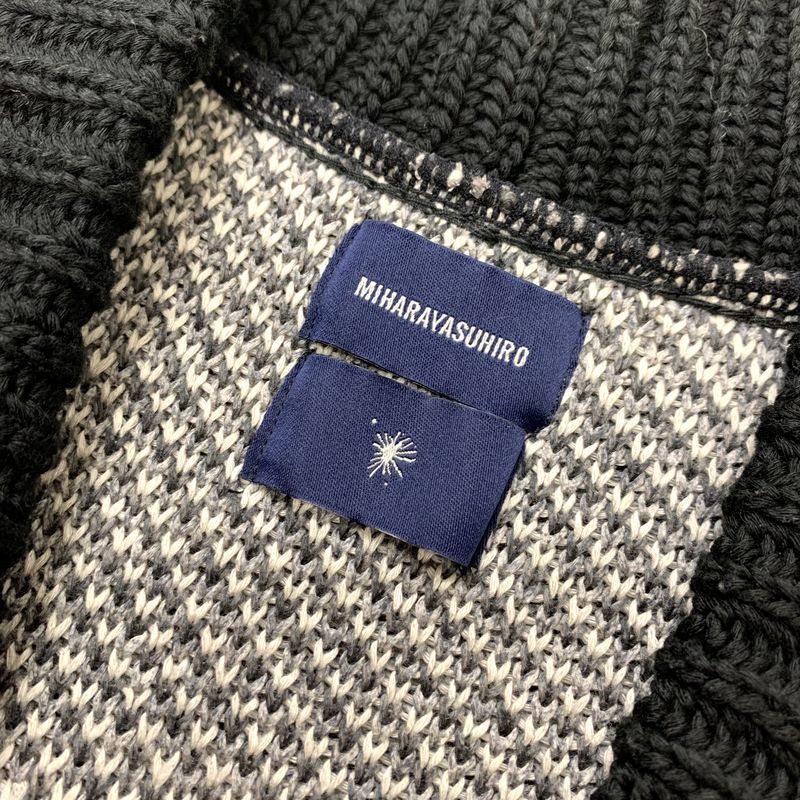 MIHARA YASUHIRO ミハラヤスヒロ ショールカラー ホースレザー
