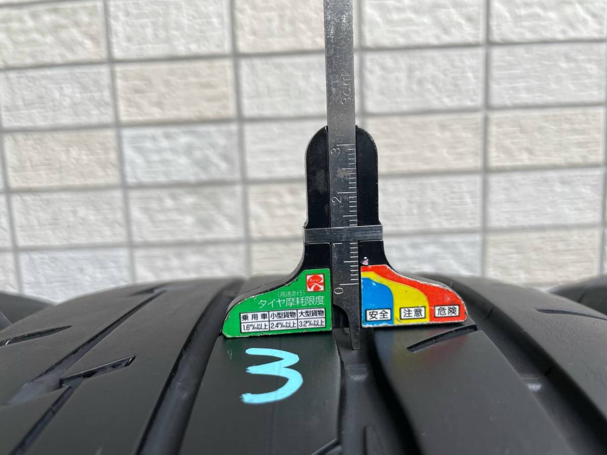 ★BS ポテンザ アドレナリン RE003 185/55R15 2018年製 中古4本セット★_9