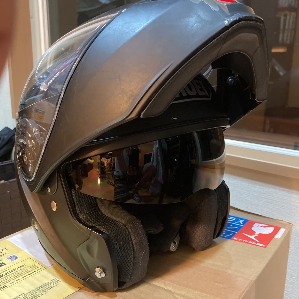 SHOEI NEOTECH Lサイズ システムヘルメット 中古 ショウエイ