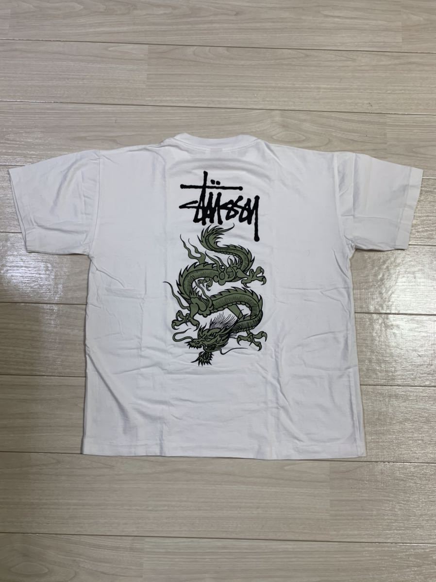 激レア デッドストック USA製 90's OLD STUSSY ステューシー ドラゴン