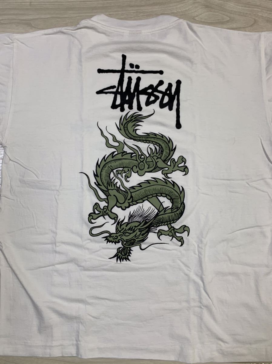 激レア デッドストック USA製 90's OLD STUSSY ステューシー ドラゴン