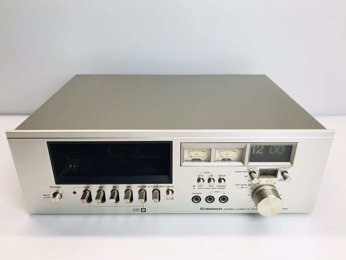 パイオニア Pioneer ステレオカセットデッキ CT-6 カセットデッキ