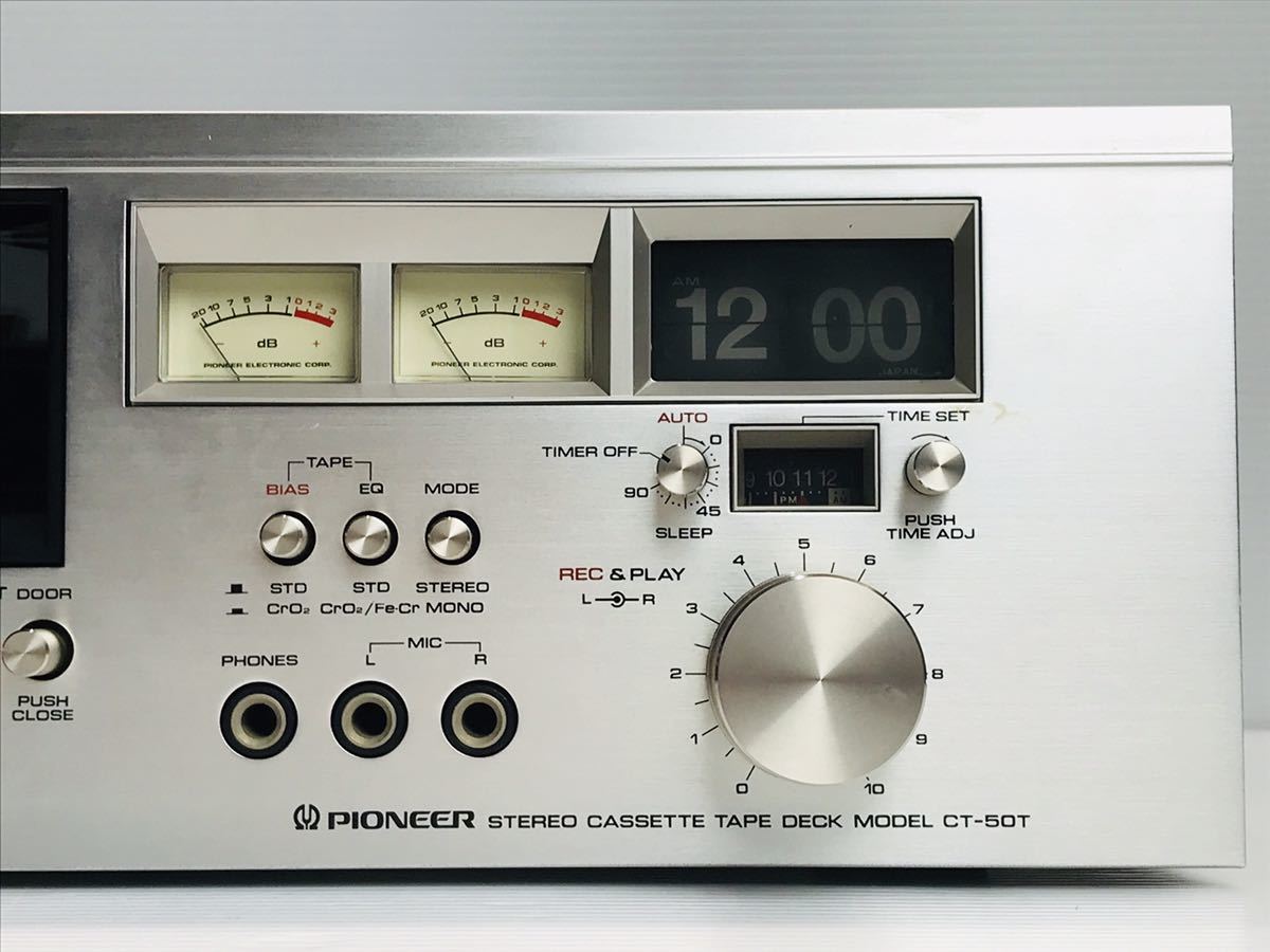 パイオニア Pioneer ステレオカセットデッキ CT-6 カセットデッキ