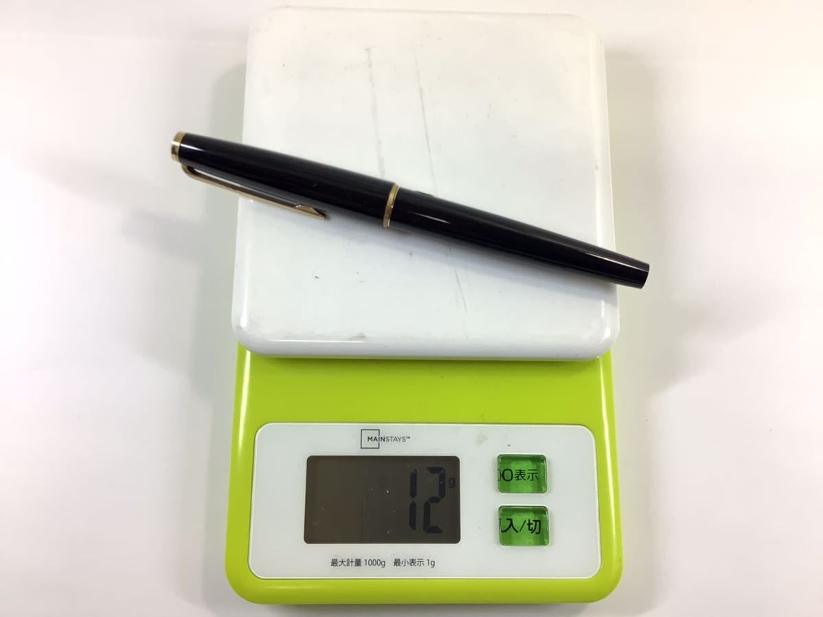 MONTBLANC モンブラン 万年筆 320 EF ペン先14K 585 ケース・説明書付 筆記用具 筆記未確認 万年筆 モンブラン 0 320EF ペン先14k ブラック系