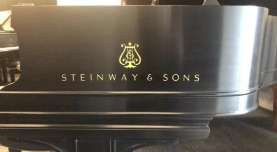 厚み0.1mm新品 スタインウェイ Steinway サイド ステッカー 1枚 スタインウェイ Steinway ステッカー | グランドピアノ 厚0.07mm 厚み