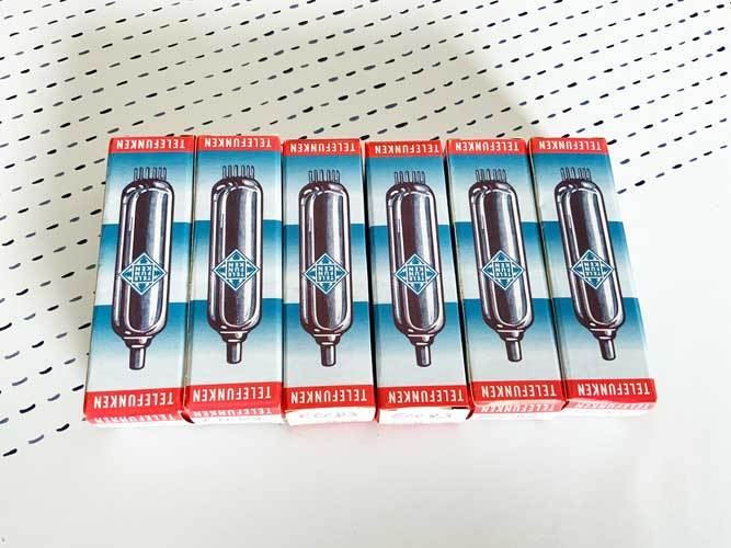 ☆売り切り☆telefunken テレフンケンECC83 未使用6本セット マランツ